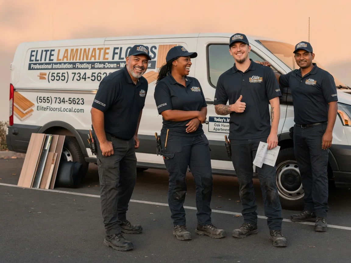 Laminate flooring installation company in Hanover, IL